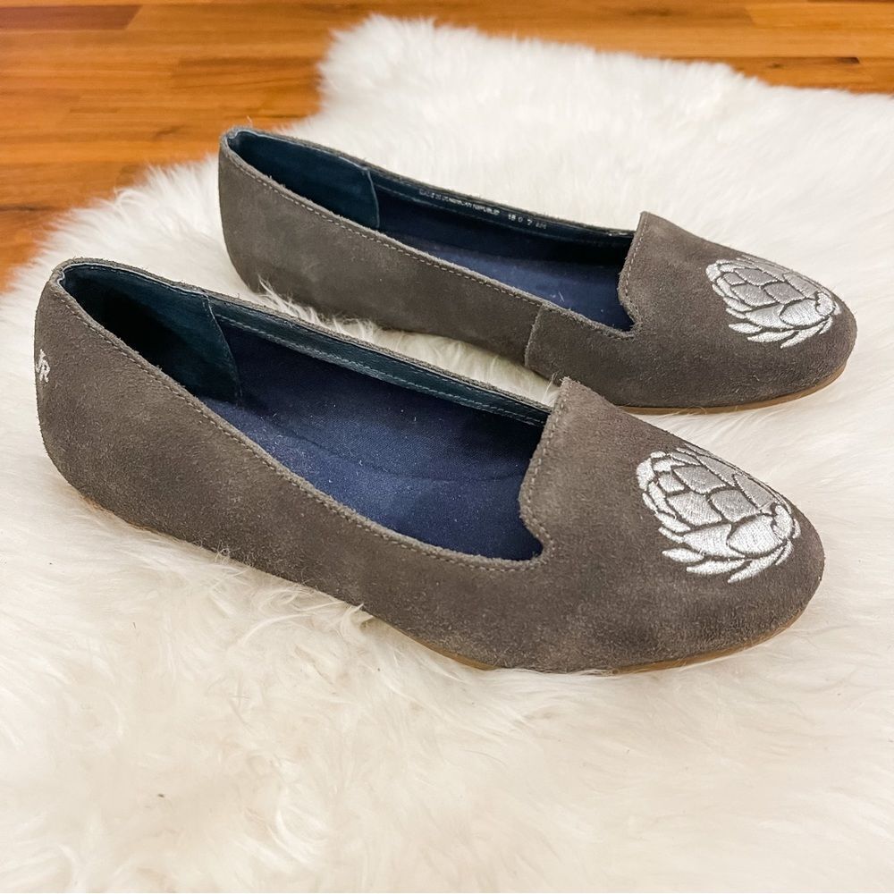 🍋 Jack Rogers • Women’s Bella Suede Loafers Size 6 - Picture 4 of 9